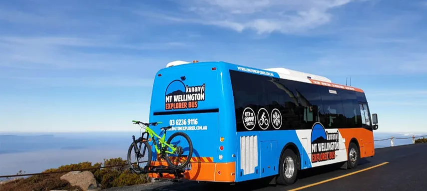 kunanyi Mt Wellington Explorer Bus 2.5 Hour Return Tour | Experience Oz
