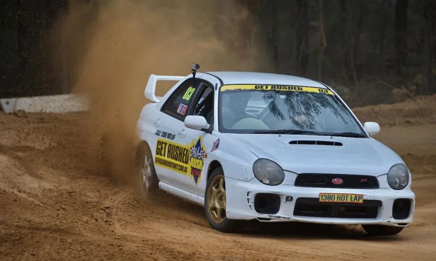Drive 8 V8 Race Buggy Laps, 8 WRX Rally Laps, & Ride 2 Hot Laps - Brisbane