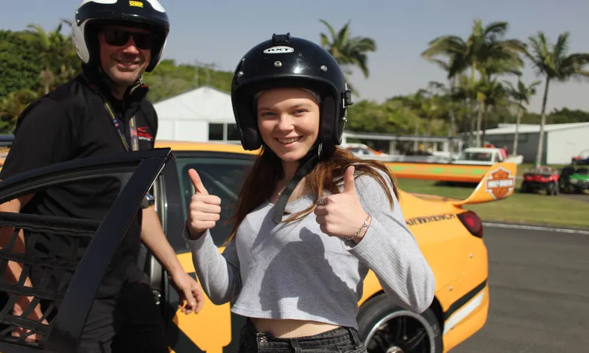 Gold Coast V8 Supercar 7 Lap Drive Plus 2 Lap Ride | Experience Oz