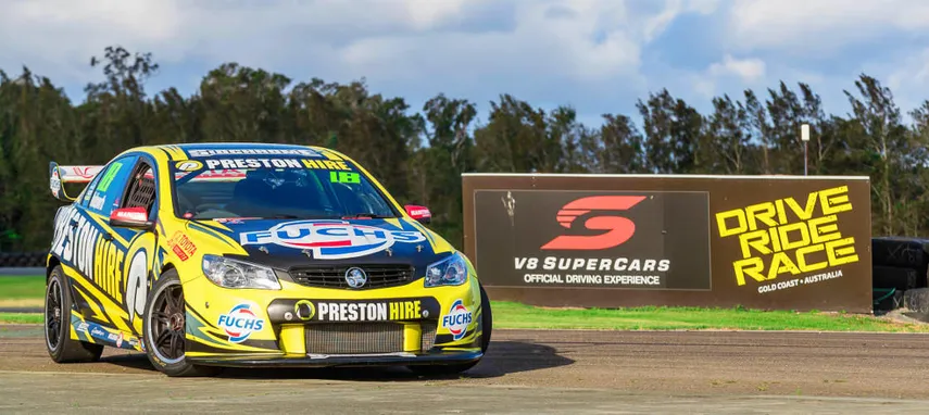 Gold Coast V8 Supercar 10 Lap Drive Plus 2 Lap Ride | Experience Oz