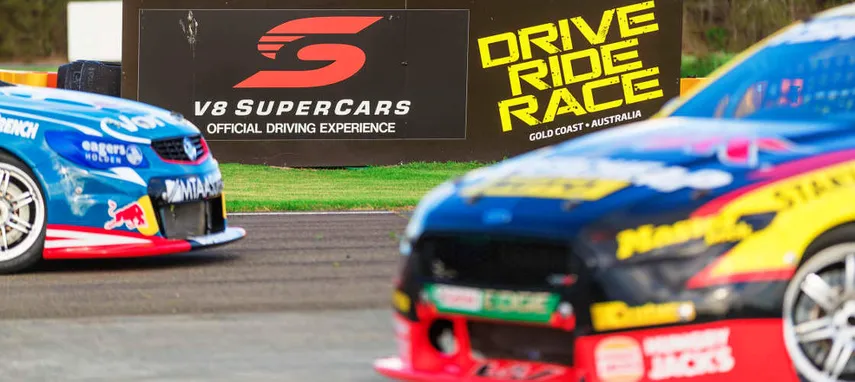 Gold Coast V8 Supercar 10 Lap Drive Plus 2 Lap Ride | Experience Oz