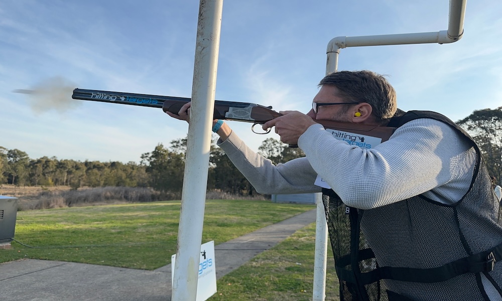 Sydney Clay Target Shooting with Live Ammo