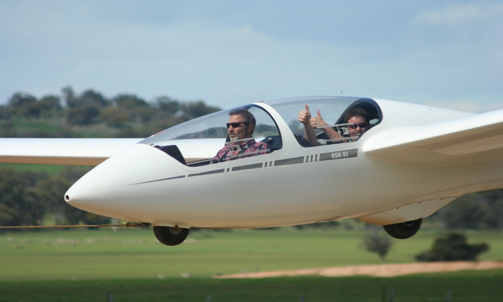 Gliding Introductory Flight over the Avon Valley