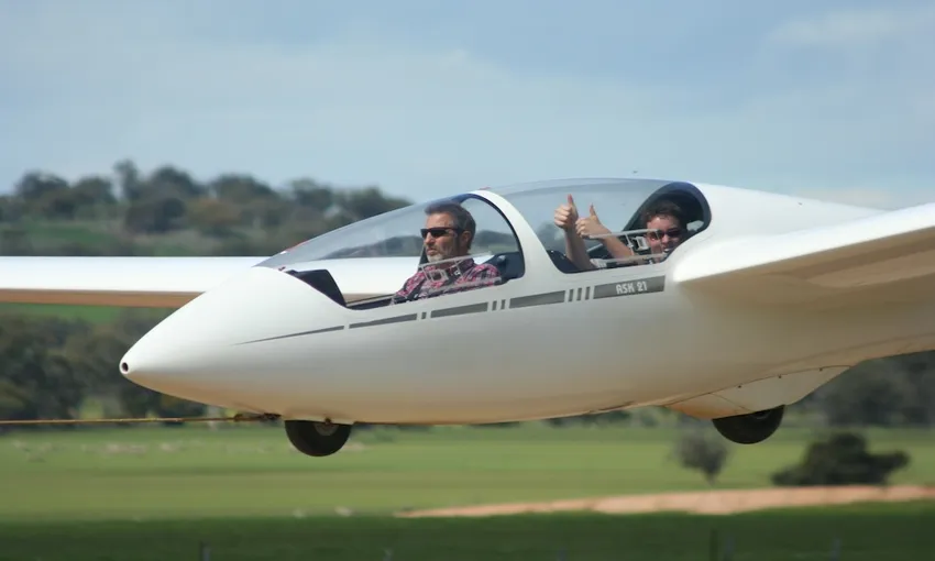 Gliding Introductory Flight over the Avon Valley