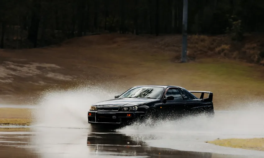 Skid Pan Driving Lesson with Car Hire, Weekend Only - Brisbane