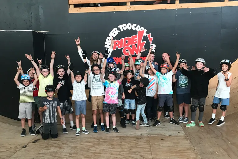 Private Indoor Skateboarding Lesson for Kids