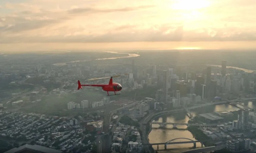 Brisbane CBD Helicopter Flight For up to 2 - 15 Minutes