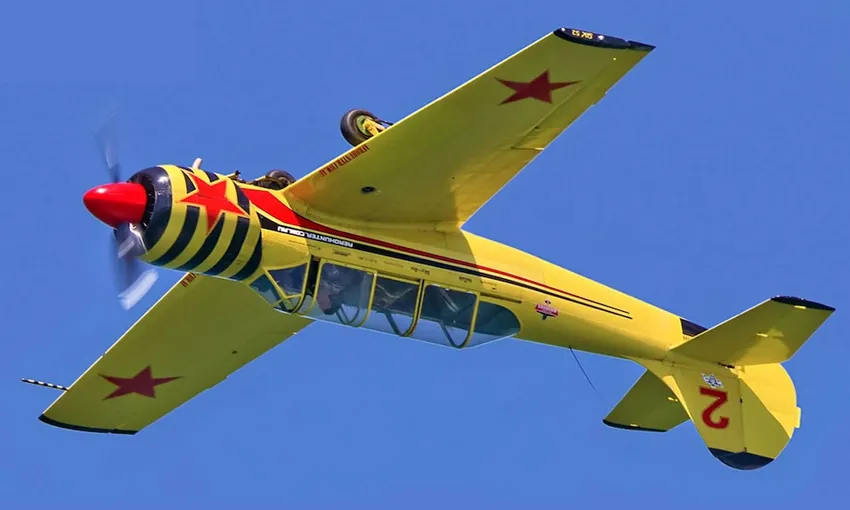 Hunter Valley Yak 52 Extreme Aerobatic Flight, 30 Minutes