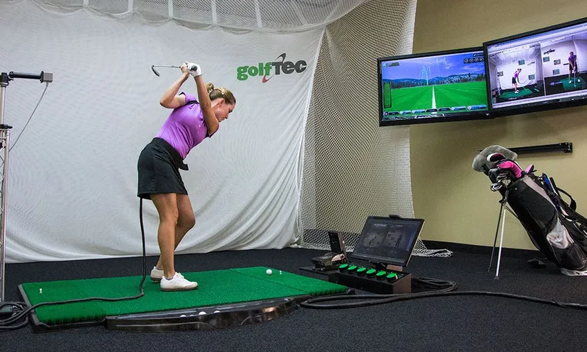 Melbourne Golf Simulator, 1 Month Membership and 30 Minute Lesson