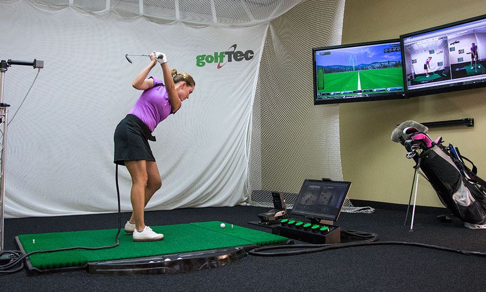 TrackMan Golf Simulator, 3 Pro Lessons & 3 Practice Sessions 