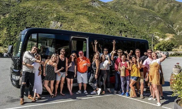 Hop On Hop Off Wine Tour departing Queenstown