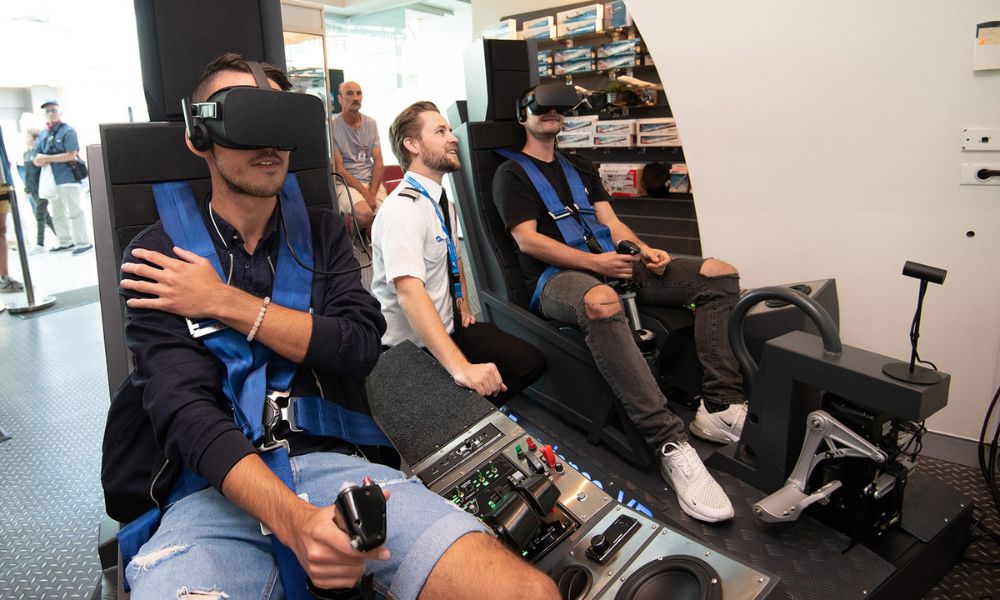 Virtual Reality Jet Fighter Experience, 15 minutes