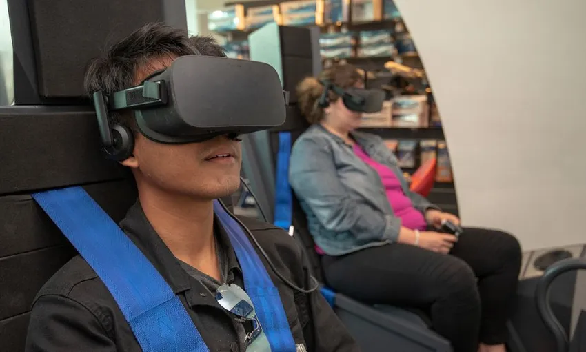 Virtual Reality Jet Fighter Experience, 15 minutes