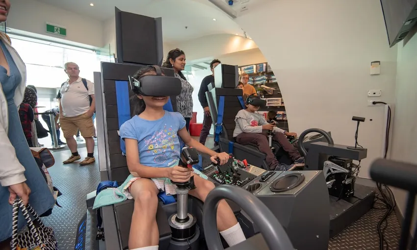 Virtual Reality Jet Fighter Experience, 15 minutes