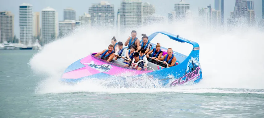 Gold Coast Parasail, Jetboat and Jet Ski Combo | Experience Oz