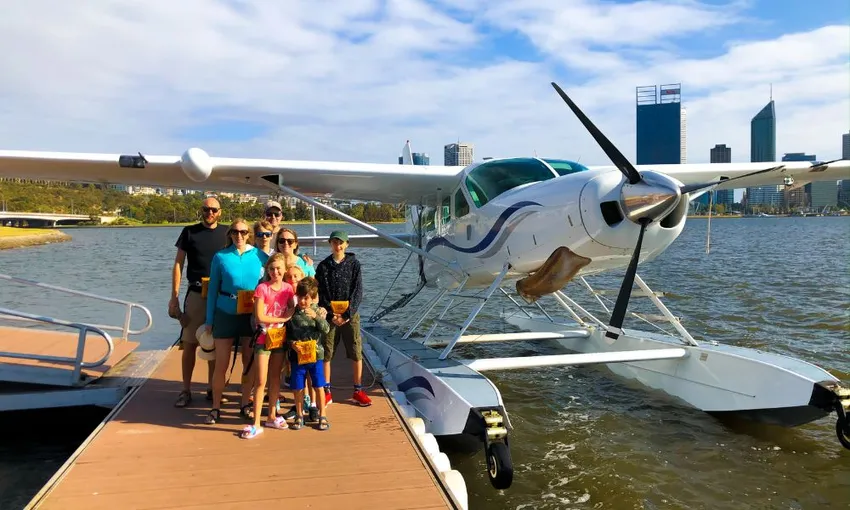 Scenic Seaplane Flight From Swan River to Rottnest Island