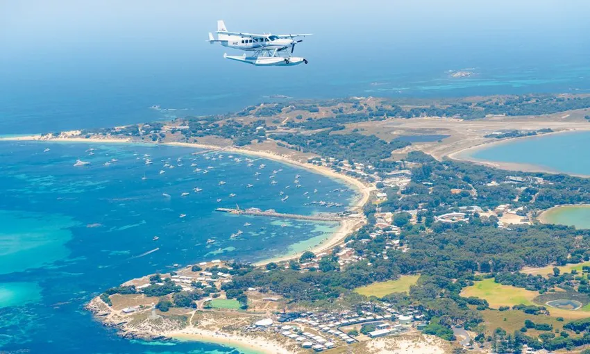 Scenic Seaplane Flight From Swan River to Rottnest Island