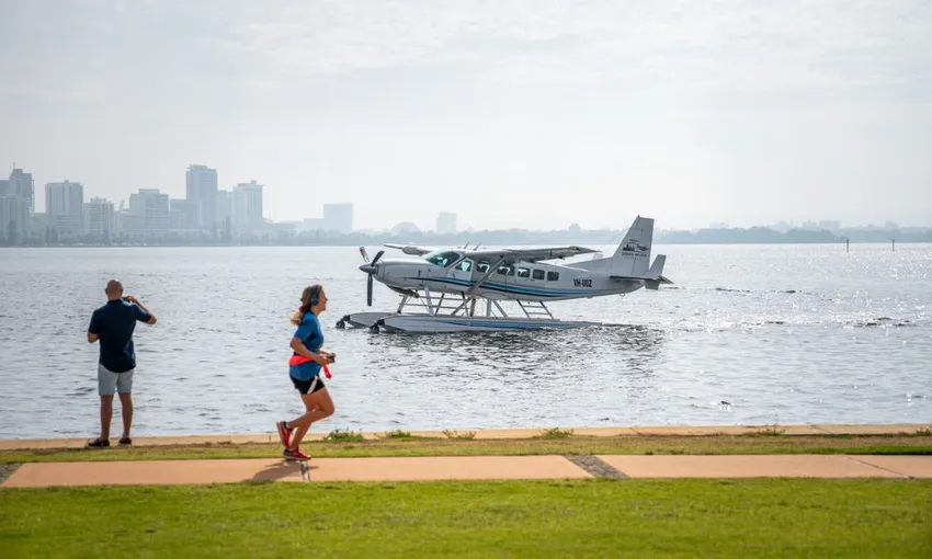 Scenic Seaplane Flight From Swan River to Rottnest Island