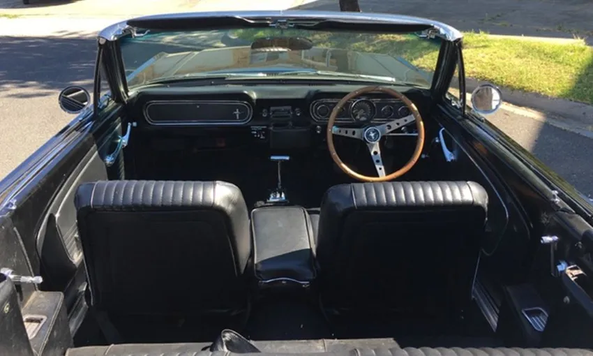 Moorabbin 1966 Ford Mustang Convertible Car Hire, Full Day