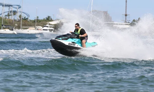 Jet Ski Safari and Parasail Combo