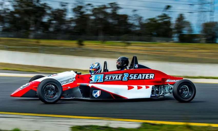 Wodonga F1 Style Race Car Ride, 4 Hot Laps