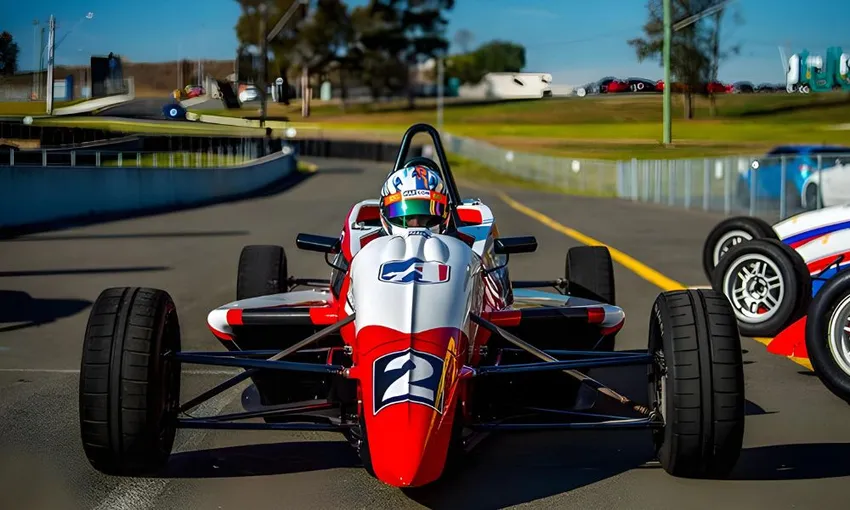 Wodonga F1 Style Race Car Ride, 4 Hot Laps