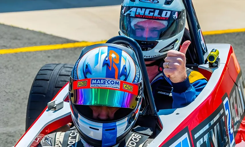 Wodonga F1 Style Race Car Ride, 4 Hot Laps