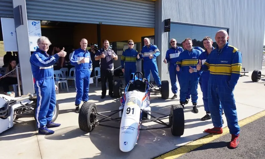 Wodonga F1 Style Race Car Ride, 4 Hot Laps