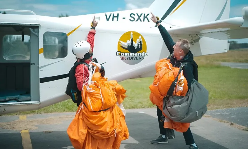 Tandem Skydive Up To 12,000ft, Weekend - Latrobe Valley