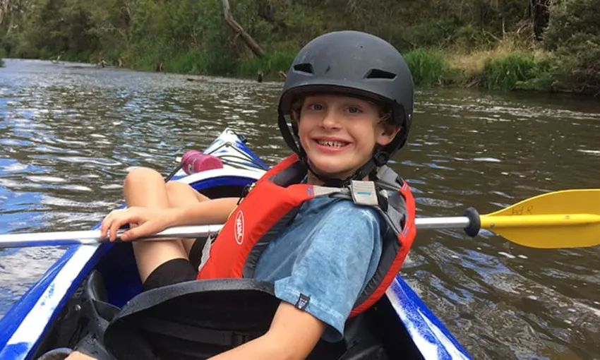 Warrandyte White Water Kayak and Abseiling Tour for Kids