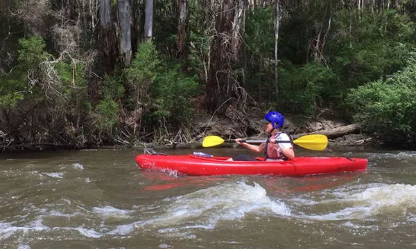 Warrandyte White Water Kayak and Abseiling Tour for Kids