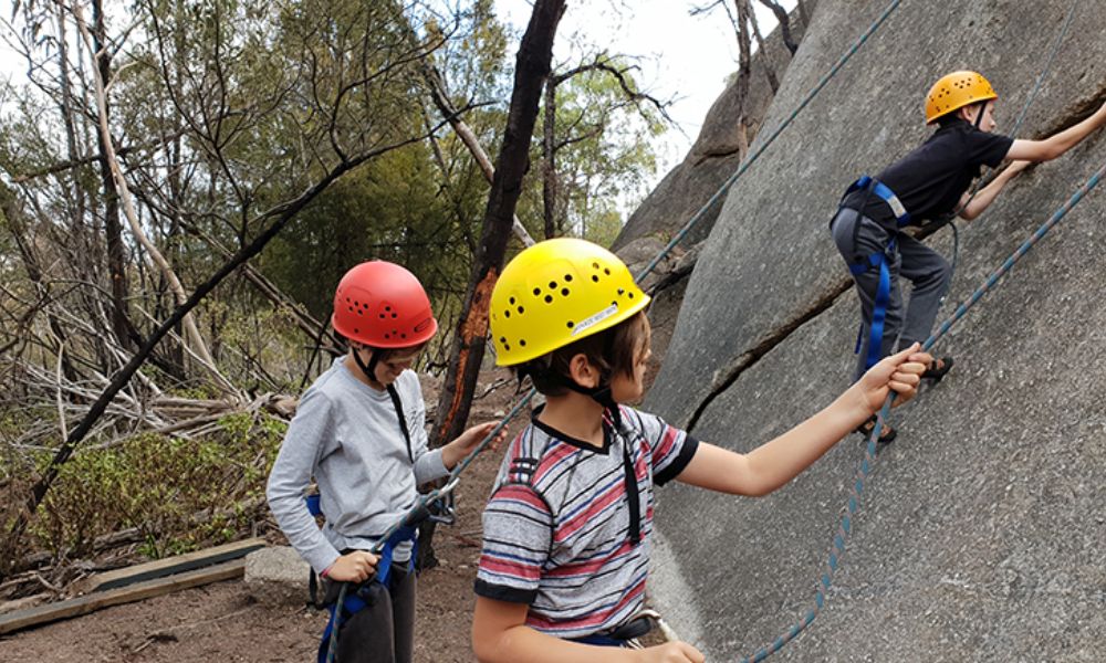 Rock Climbing and Abseiling School Holiday Tour for Kids - You Yangs