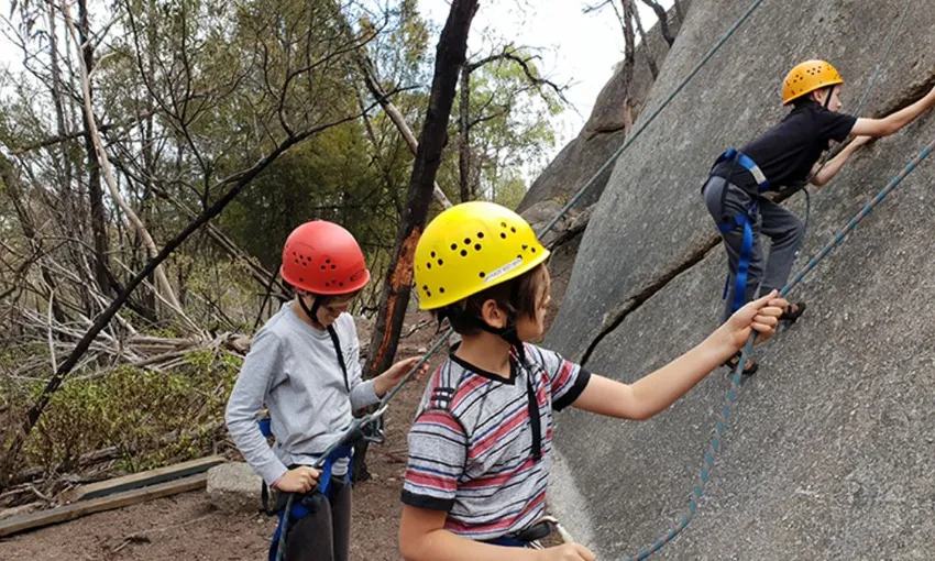 Rock Climbing and Abseiling School Holiday Tour for Kids - You Yangs