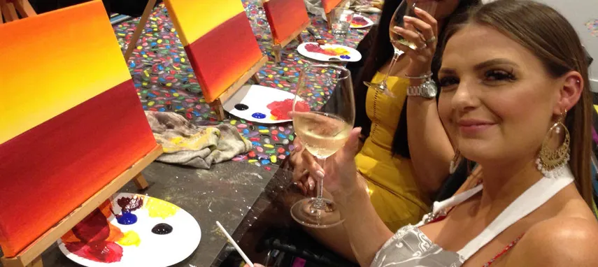 Brisbane Paint and Sip Evening - Book Now | Experience Oz