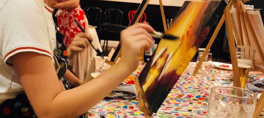 Brisbane Paint and Sip Evening - Book Now | Experience Oz
