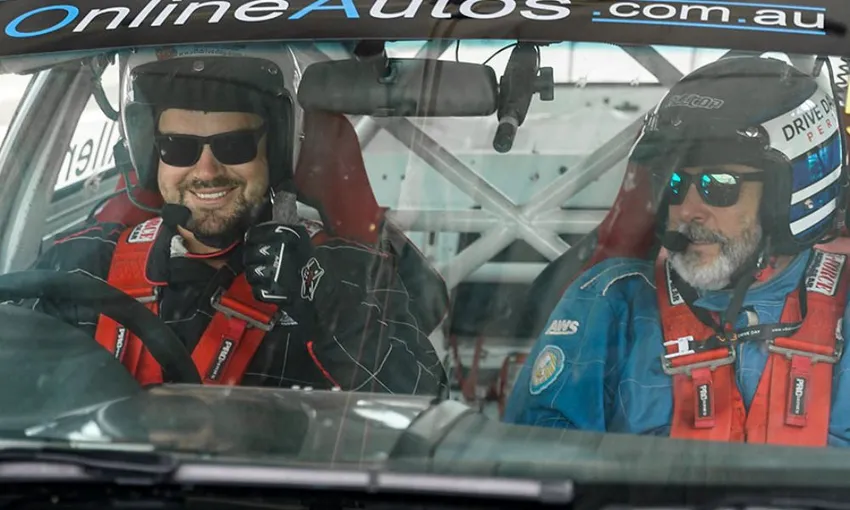 Perth V8 Race Car Drive, 11 Laps