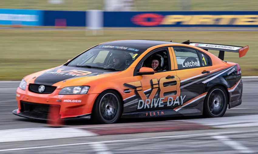V8 3 Back Seat Hot Laps - Perth 