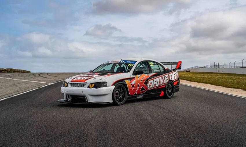 V8 9 Lap Race Car Ride & Drive Combo - Perth 
