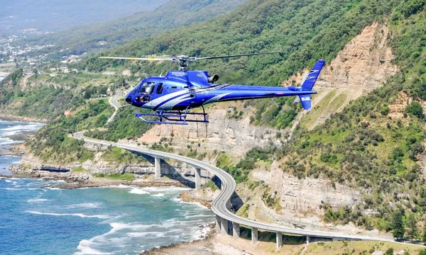 Wollongong Seacliff Bridge Helicopter Flight, 25 Minutes - For 2