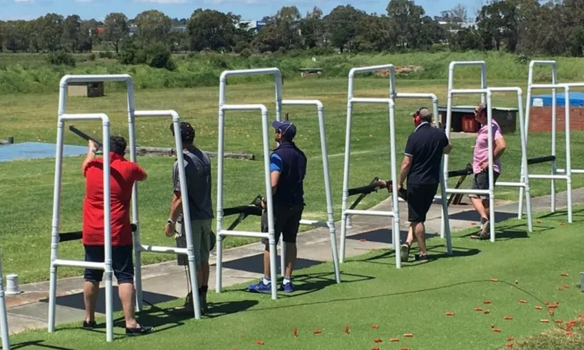 Melbourne Carrum Downs Clay Target Shooting Session, 25 Targets