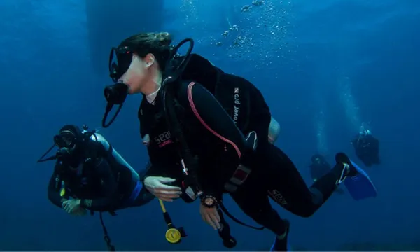 Cook Island Certified Scuba Diving with Turtles