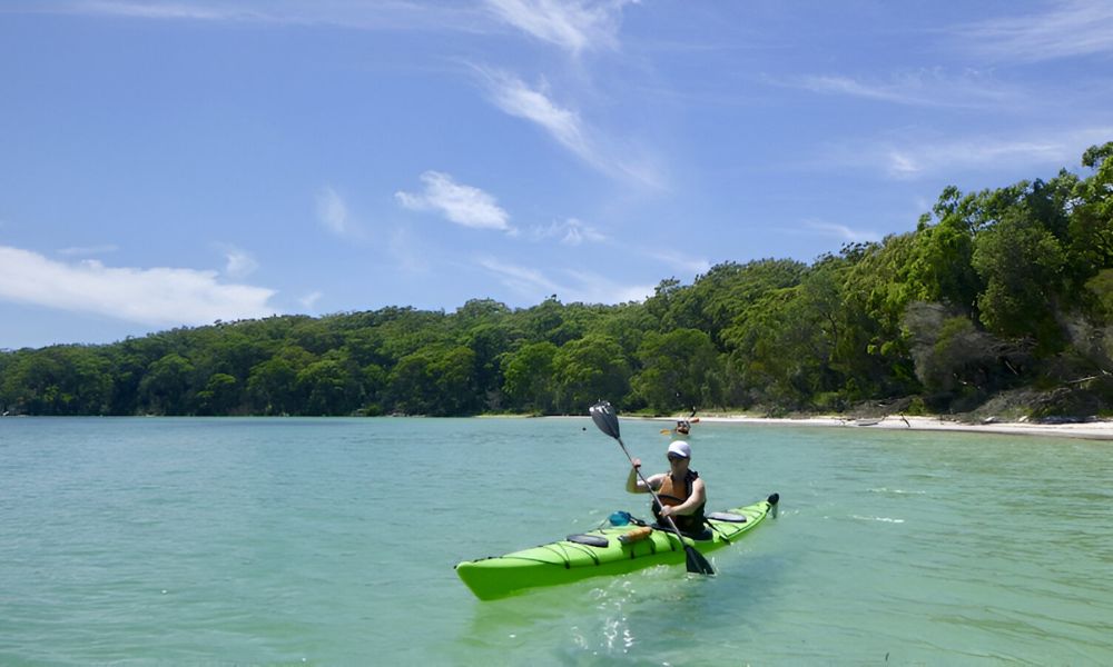 Jervis Bay Full Day Single Kayak Self-Guided Tour 
