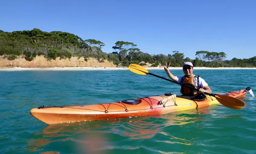 Jervis Bay Full Day Single Kayak Self-Guided Tour 