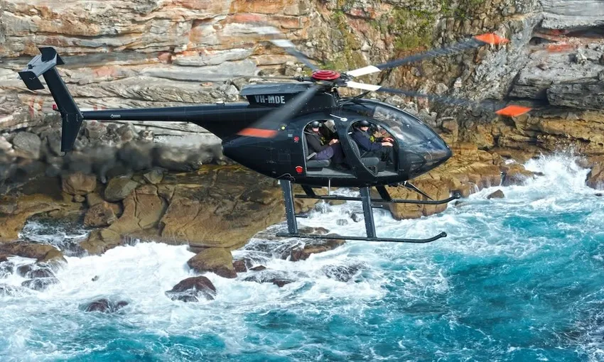 Private Black Ops Helicopter Mission (up to 4) - 20 or 30 Minutes - Sydney