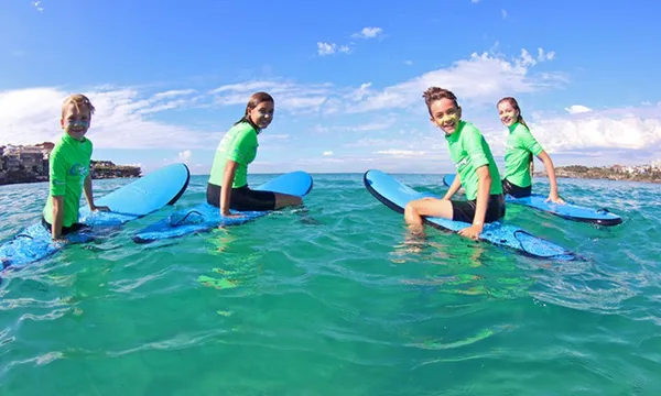 Byron Bay Private Family Surfing Lesson, 1.5 Hours
