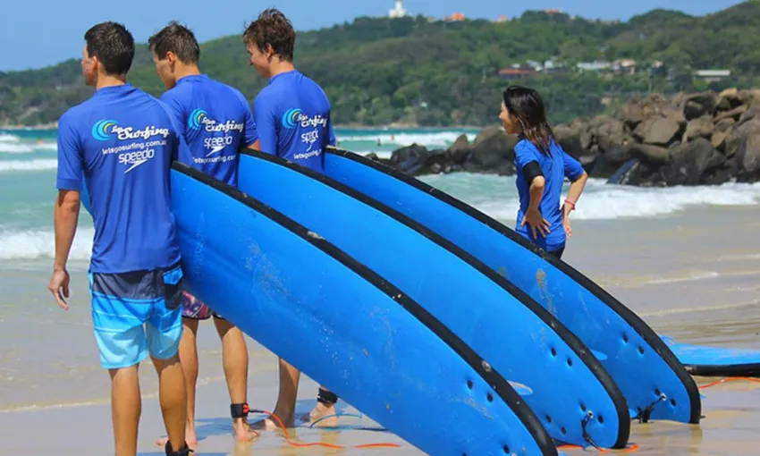Byron Bay Private Family Surfing Lesson, 1.5 Hours