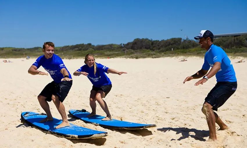 Byron Bay Private Family Surfing Lesson, 1.5 Hours