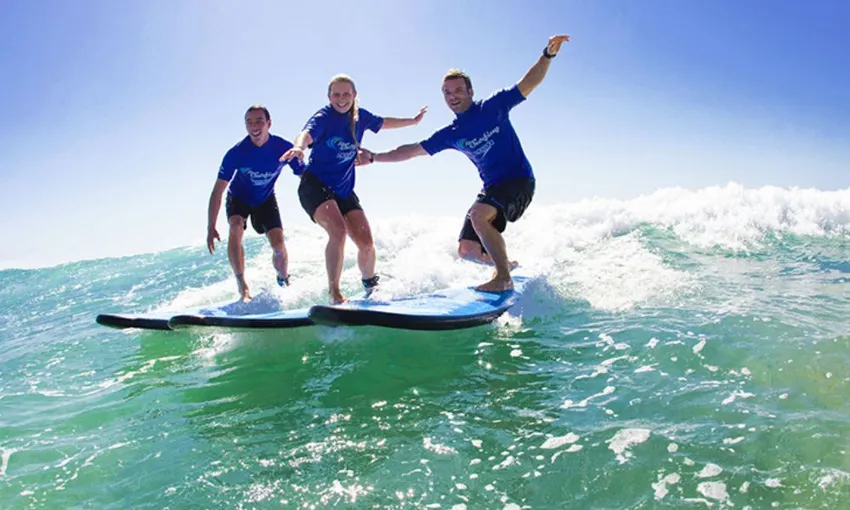 Byron Bay Private Family Surfing Lesson, 1.5 Hours
