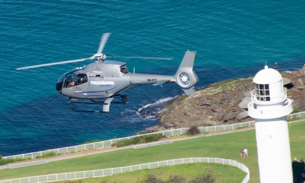 Wollongong Scenic Helicopter Flight, 12 Minutes - For 2