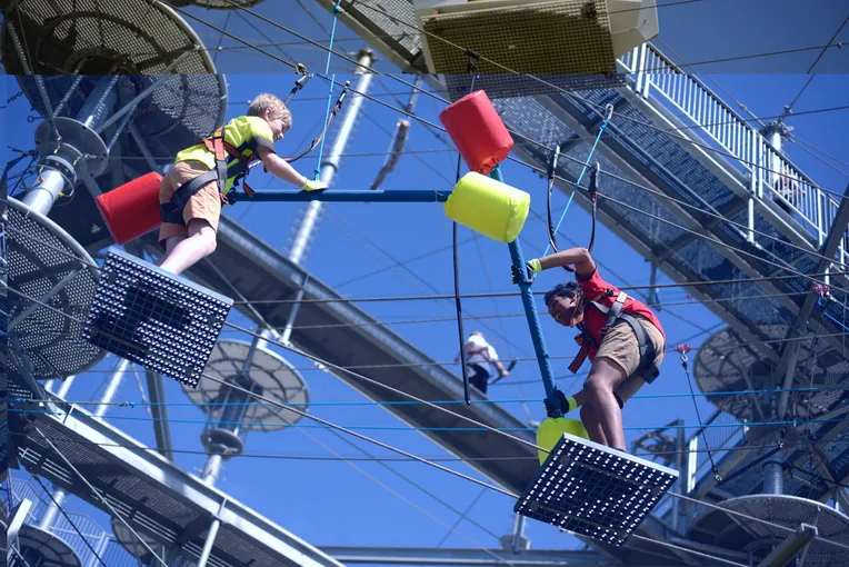 Aerial Obstacle Park Admission - West Beach, Adelaide